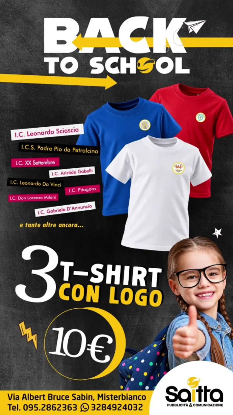 Promozione Back to School Saitta